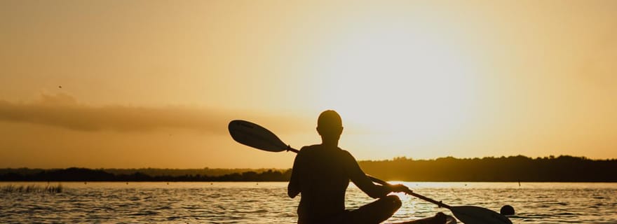 Bacalar à l'aube : aventure en kayak avec petit-déjeuner et photos