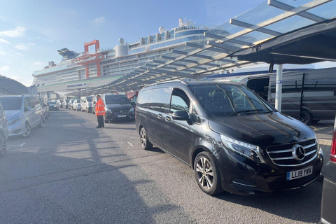 London to Southampton Port - Optional Via Stonehenge 4 Passengers MPV Vehicle