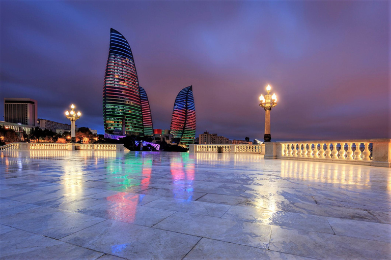 Baku: Layover City Tour with Airport Pickup and Return 4-Hour Standard Tour