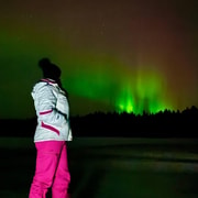 Rovaniemi : balade nocturne arctique et jus chaud