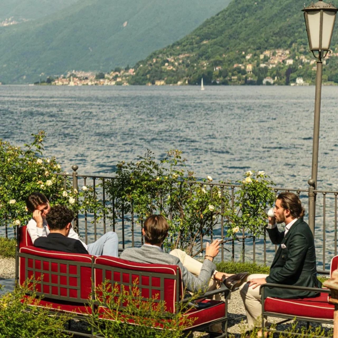 Tour per Auto mit Besuch der Villa Carlotta, Aperitivo in der Villa d'Este