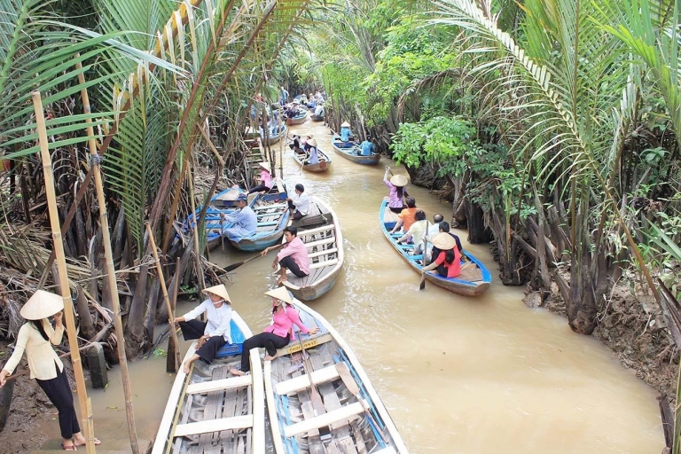 Excursion d'une journée aux tunnels de Cu Chi et au delta du Mékong : Découvrir le Vietnam