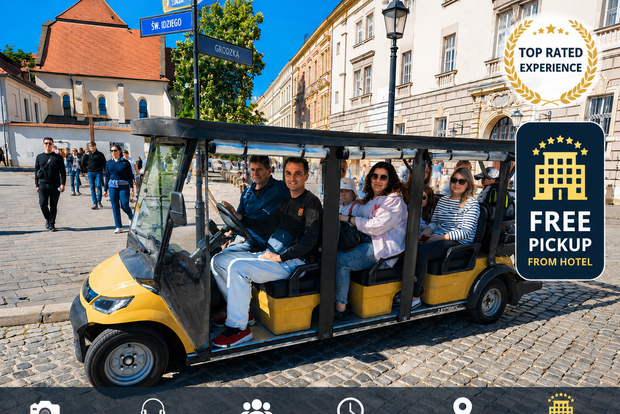 City Tour Cracow , golf car . Private full tour !!