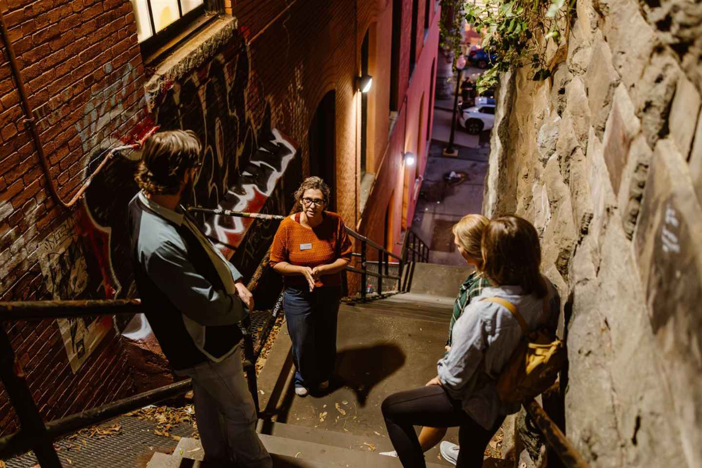 try the walking ghost tour of georgetown