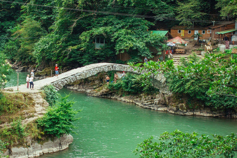 Batumi : circuit dans les montagnes d'Adjarie et festin géorgien traditionnelVisite privée de la région montagneuse d'Adjarie avec festin géorgien traditionnel