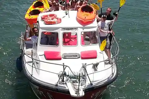 Марина де Лагос: экскурсия на каяках в Понта да Пьедаде