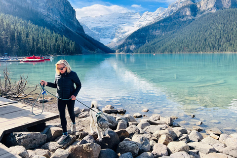 Halvdagsutflykt i liten grupp till Lake Louise och Moraine Lake