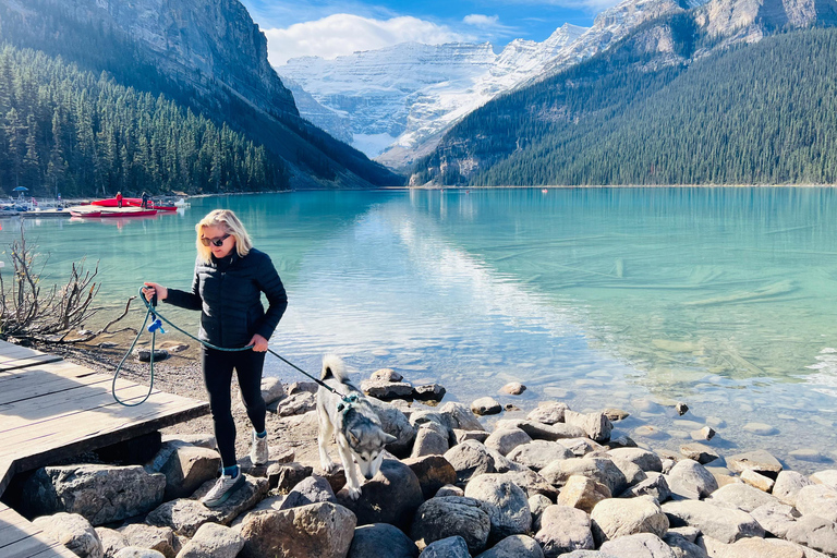 Halvdagsutflykt i liten grupp till Lake Louise och Moraine Lake
