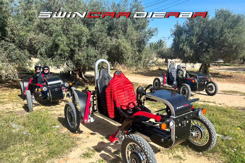 Djerba: Swincar-Abenteuer-Tour mit Abholung vom Hotel