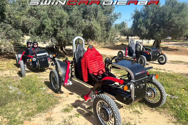 Djerba: Swincar-Abenteuer-Tour mit Abholung vom Hotel