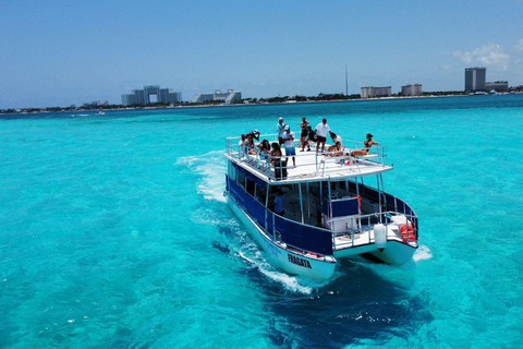 Isla Mujeres: From Cancún to Isla Mujeres, all Included Isla Mujeres: From Cancun by 2-level catamaran