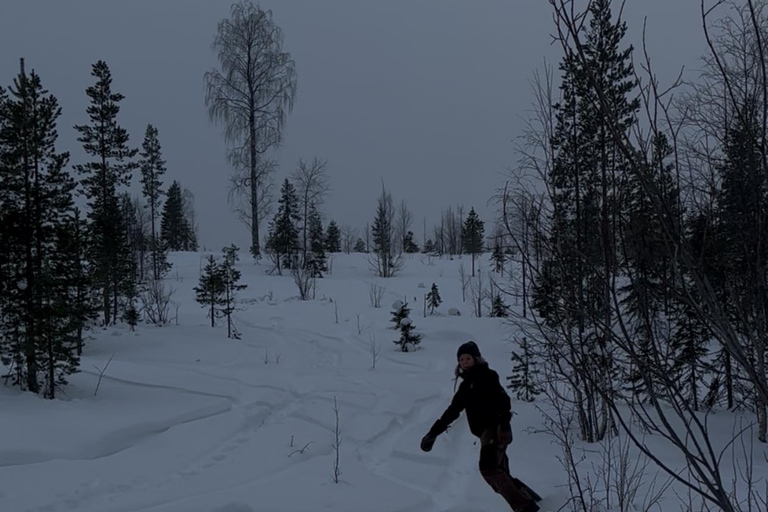 Rovaniemi: Snow Surfing Experience with Hotel Pickup