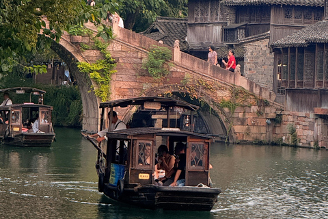 From Shanghai: Wuzhen Ancient Water Town 1-Day Private Tour Chinese / English-Speaking Tour Guide