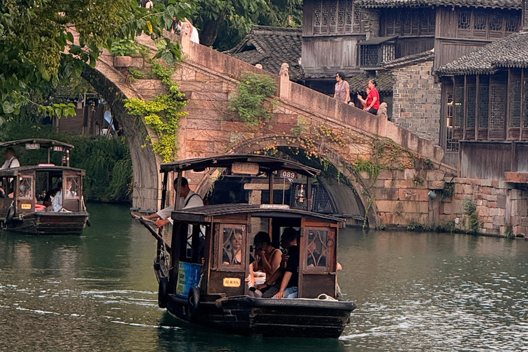 From Shanghai: Wuzhen Ancient Water Town 1-Day Private Tour Chinese / English-Speaking Tour Guide