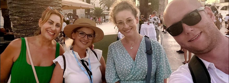 Visite guidée privée de Trogir avec un guide de région