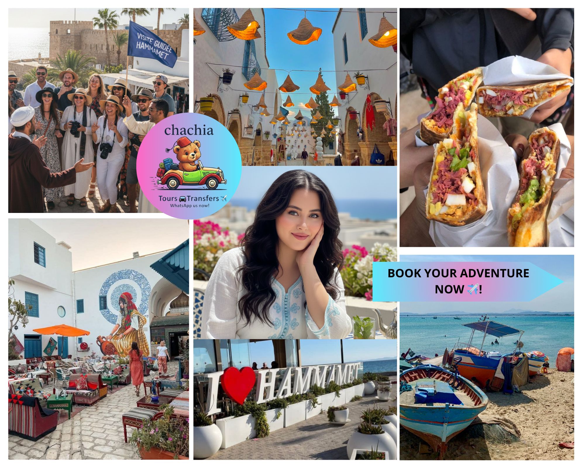 VIP Medina Hammamet: 100 % tunesischer geführter Spaziergang mit einem lokalen Guide!
