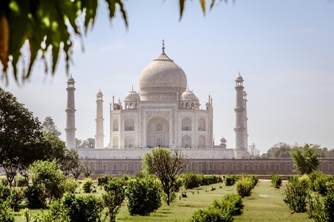 Un día en Agra en cocheTour de un día por Agra en coche y Trai Taj Mahal
