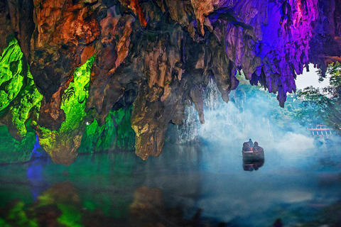 Guizhou: Dragon Palace Tickets & Underground Boat Ride Dragon Palace Private Guided Cave Experience with Transfer