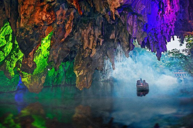 Guizhou: Dragon Palace Tickets & Underground Boat Ride Dragon Palace Cave , Boat Experience & Elevator