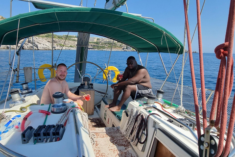 Rhodes: Private Luxury Sailing Yacht with Lunch & Dinner