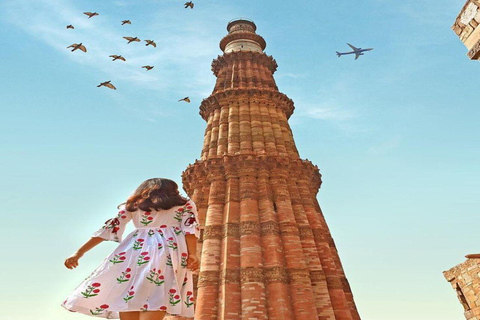 From Delhi: Multiday Golden Triangle Tour with Tiger Safari 4-days Golden Triangle Tour without Hotel