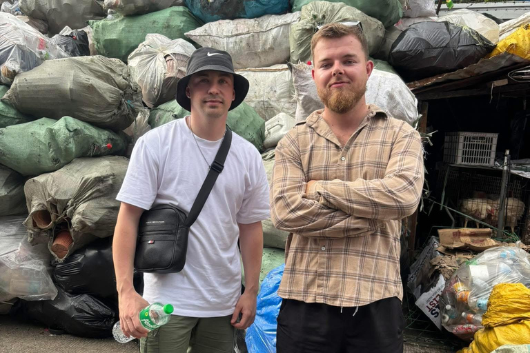 City slums, Market and Local Street food Big group