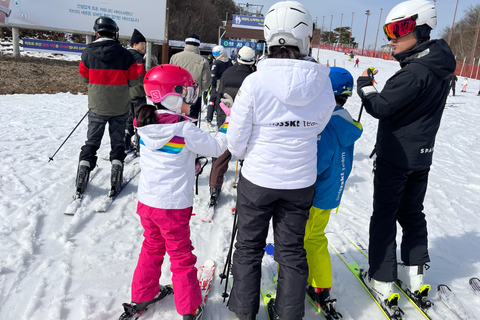 Seoul: Elysian Ski Resort One Day Tour Departing from Hongik Univ. Station Exit 8 - Sled