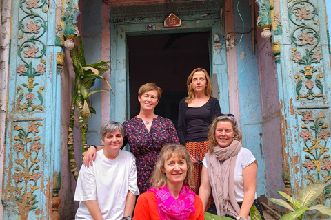 Visite à pied de 4 heures du patrimoine d&#039;Old Delhi avec promenade en pousse-pousseDepuis le lieu de rendez-vous