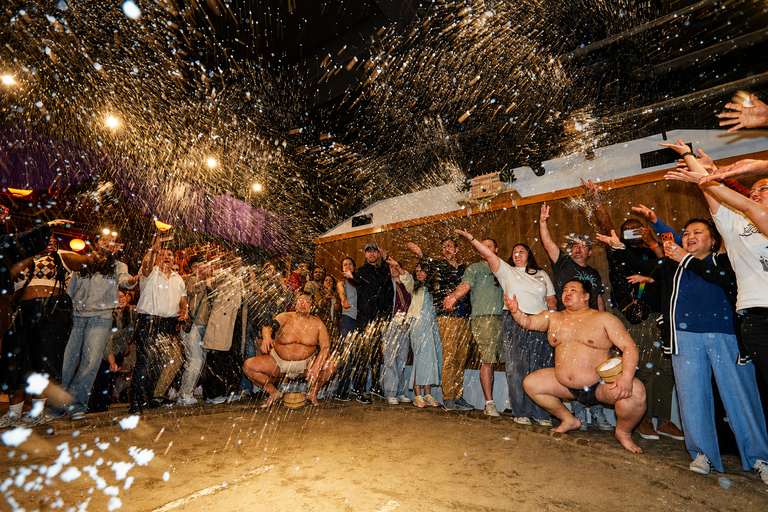 Tokyo Ginza Sumo Show: Live Performance & Photo Experience 【B plan】Optional Hands-On Sumo Training Experience
