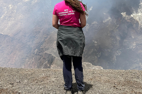 Etna: Krater Centralny (3340 m n.p.m.) z kolejką linową i jeepemEtna: wycieczka do krateru centralnego (3340)