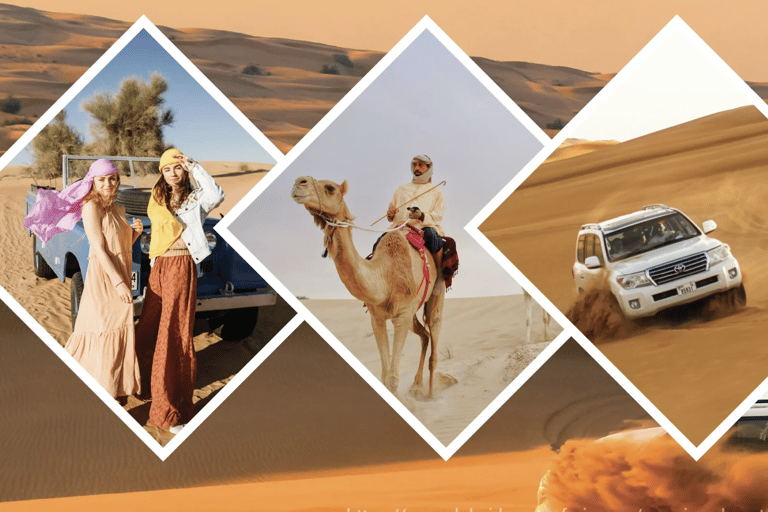 Ekscytujące safari na pustyni w Ad-Dauha – jazda po wydmach 4x4Ad-Dauha: grupowe safari na pustyni – z odbiorem z hotelu