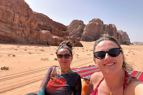 Wadi Rum View Camp: Full-Day Desert Jeep Tour With 3 Meals