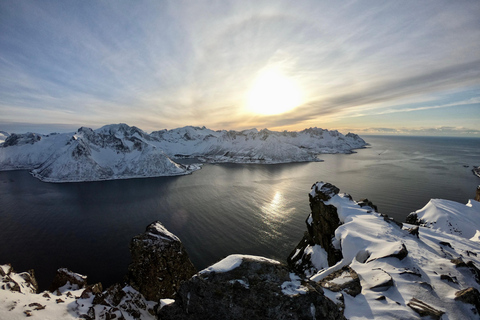 Tromsø: Snowshoe Hike on Senja to Hesten with Views of Segla From Tromsø: Snowshoe Hike to Hesten
