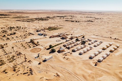 From Tozeur: 2-Day Sahara Desert Camp & Sunset Camel Ride