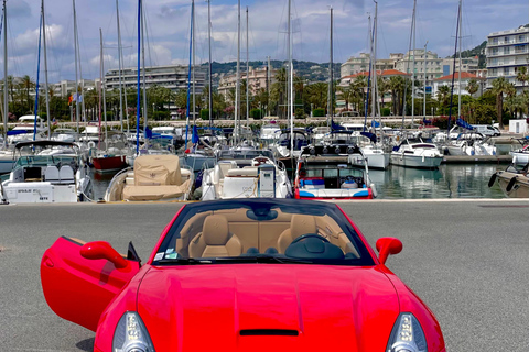 Cannes : Experiencia FerrariVisita guiada en supercoche