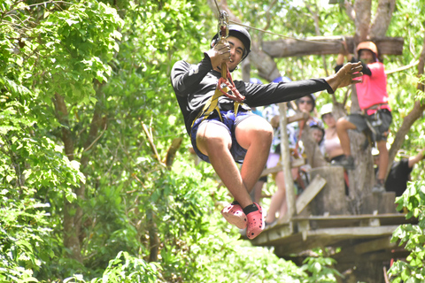 Playa del Carmen: Wycieczka ATV, Zipline i Cenote Adventure Tour