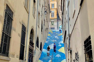 Tour sull'arte di strada a Lione