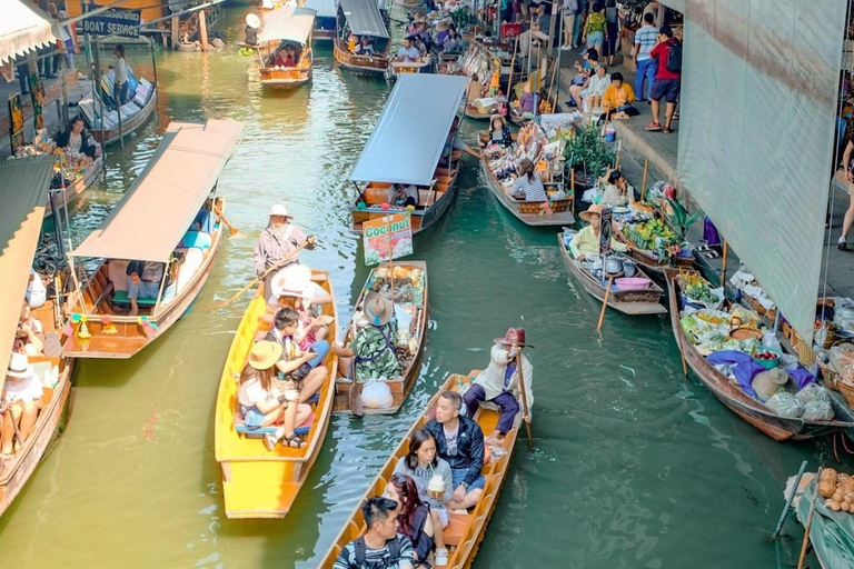 Bangkok: Floating Market & Railway Market with Hotel Pick Up