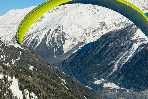 Tandem Paragliding Flight - one video option for free!