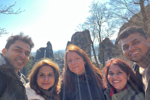 From Dresden: Winter Hike to Bohemian and Saxon Switzerland