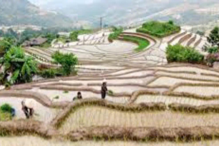 Depuis Hanoi : 2 jours pour découvrir les chutes d&#039;eau de Ha Thanh et le village de Khuoi My ...