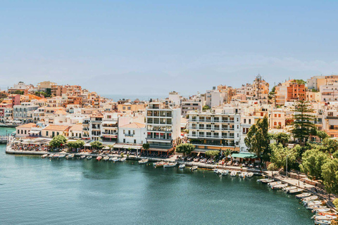 Chania: Mirabello, Spinalonga & Agios Nikolaos Private TourLimousine 3-Sitzer Premiumklasse oder SUV Fahrzeug