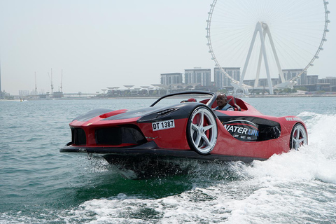 Dubai: Splash & Thrill | 20min Jet Car DXB Harbour JetCar 30 Mins: Dubai Marina Luxury Lamborghini