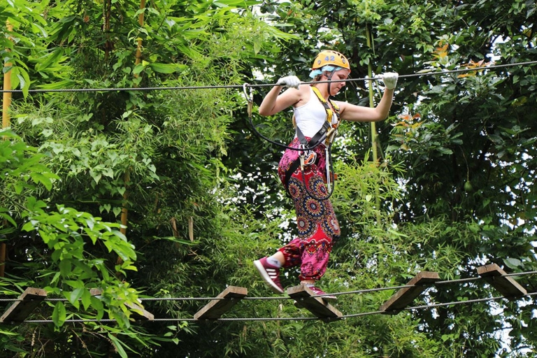 Zipline-ervaring in Chiang Mai24 platforms