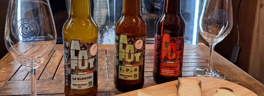 Lou Bar : Dégustation 3 bières locales & 3 fromages français