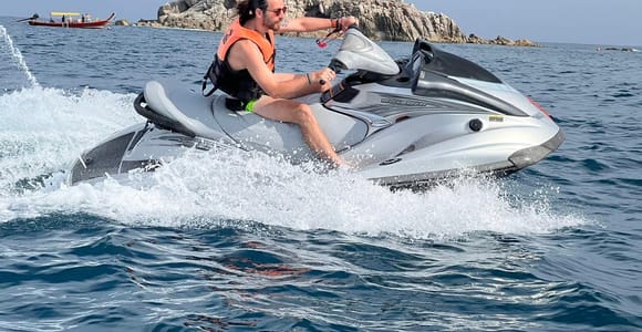 From Phuket: Khai Islands Guided Jet Ski Tour with Lunch