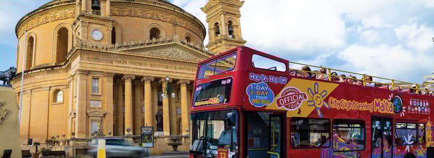 Malte : 2 jours de bus à arrêts à arrêts multiples et croisière sur le port (CMO)