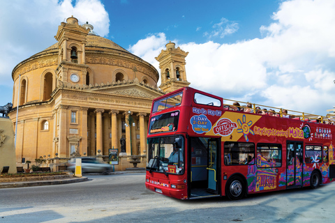Malta: 2-Day Hop-On Hop-Off Bus & Harbour Cruise