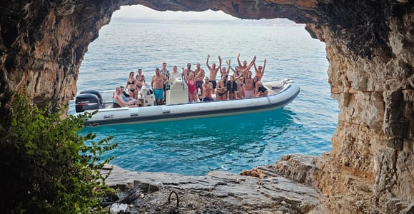 From Durrës: Sazan, Karaburun & Haxh Ali Cave Boat Tour