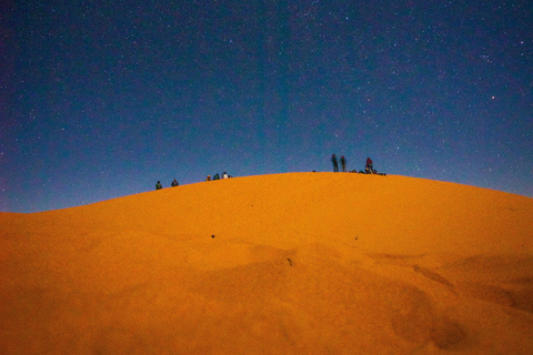 Safari nel deserto notturno tempestato di stelle Doha, Qatar